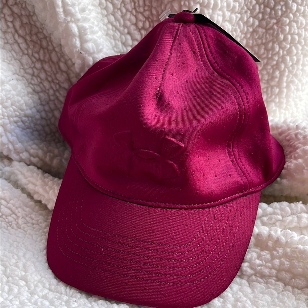 Under Armour Pink Baseball Cap Classic Design